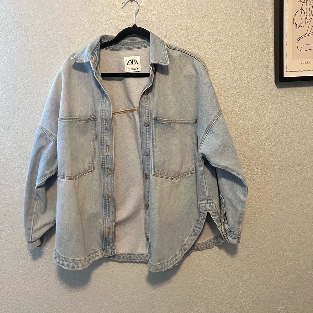 Zara jean jacket new
